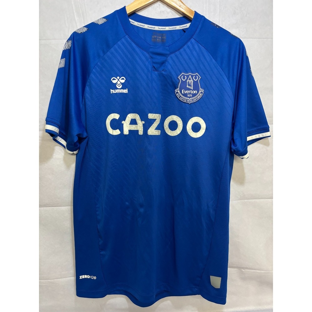 Everton Football Club Hummel Mens Jersey Blue James Rodríguez #19 Size XL‎